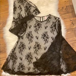 VICTORIAS SECRET black lace top